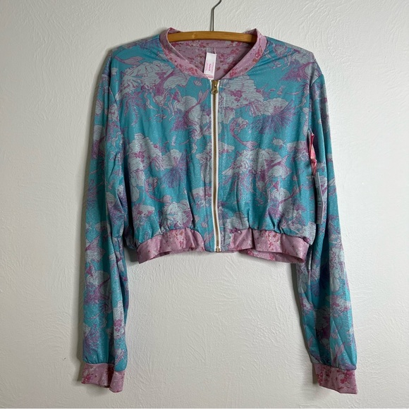 Hurley Jackets & Coats Nwt Hurley X Loveshackfancy Mermaid Under